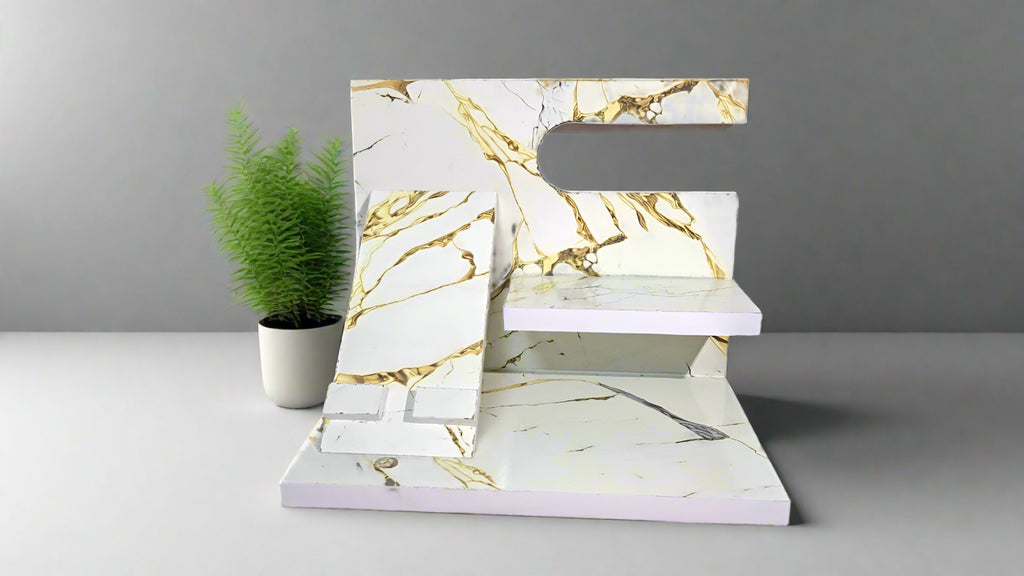 Premium Wooden Organizer Stand – Your Daily Essentials, Stylishly Sorted! 💼⌚